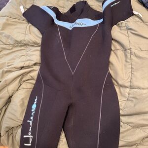 Henderson 3mm wetsuit shorty Black and Blue